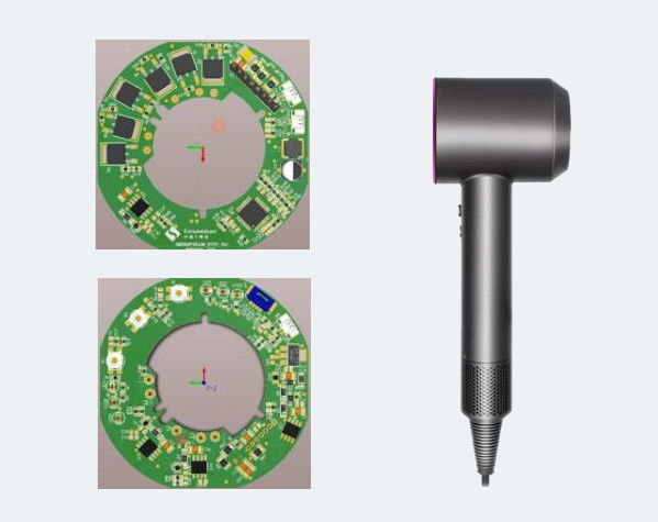 Τελευταίοι κατασκευαστές PCB με IPM για στεγνωτήρες μαλλιών με υψηλή πίεση υψηλή ταχύτητα μη επαγωγική FOC