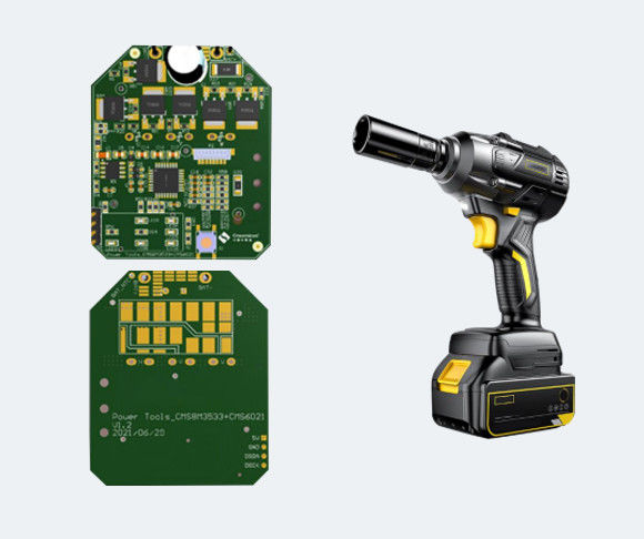 Κατασκευή συσσωρευτών πλακών PCB για υποστήριξη ηλεκτρικών εργαλείων Μη επαγωγικός έλεγχος τετραγωνικών κυμάτων