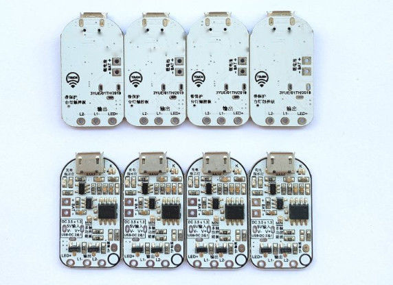 PCBA για το Touch Control Table Lamp με τρία LED χωρίς βήματα υποστήριξη προστασίας φόρτισης και εκφόρτισης