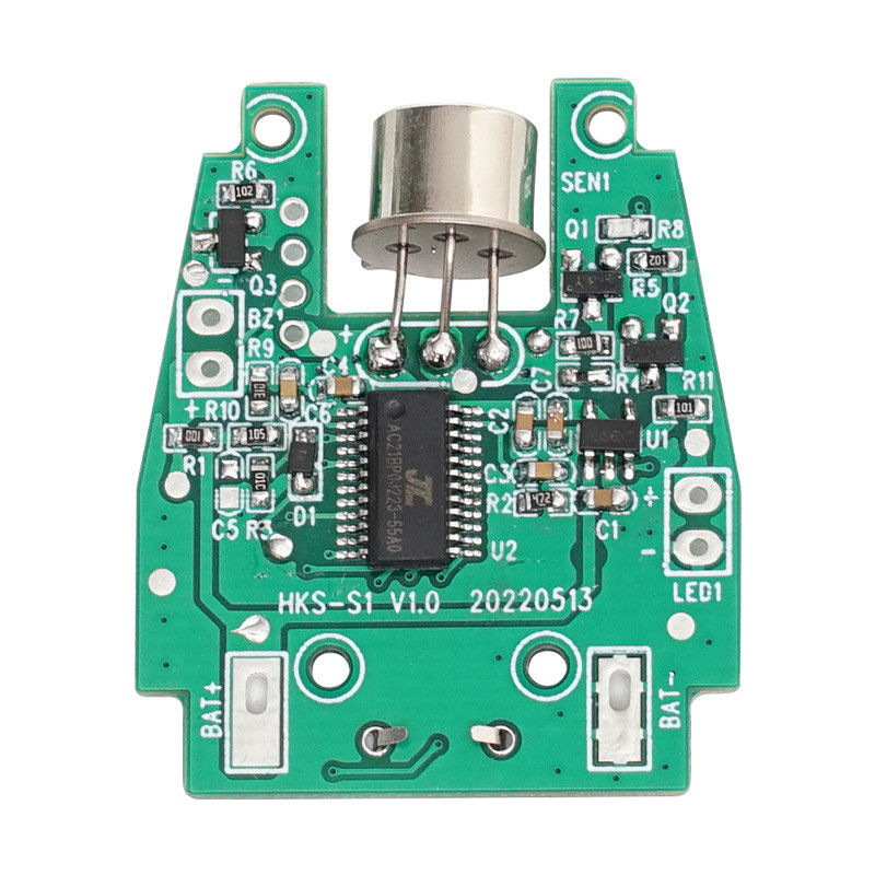 FR-4 Flex PCB κατασκευή για δοκιμαστή αλκοόλ Σκληρό PCB Χωρίς μόλυβδο HASL VO Πίνακα Φαινολική ρητίνη