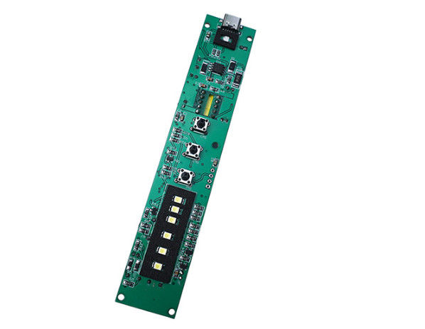 FR-4 Μονόστρωμα PCB κατασκευής συναρμολόγηση για RF ομορφιά με USB σύνδεσμο