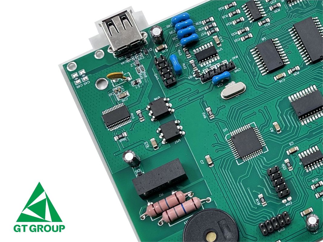 PCBA Mainboard Χρησιμοποιείται στην ιατρική Ηλεκτρονική Εκτυπωμένη Σύνθεση Πίνακας 1.60mm 2L 1/1oz Green Solder Mask HASL(LF